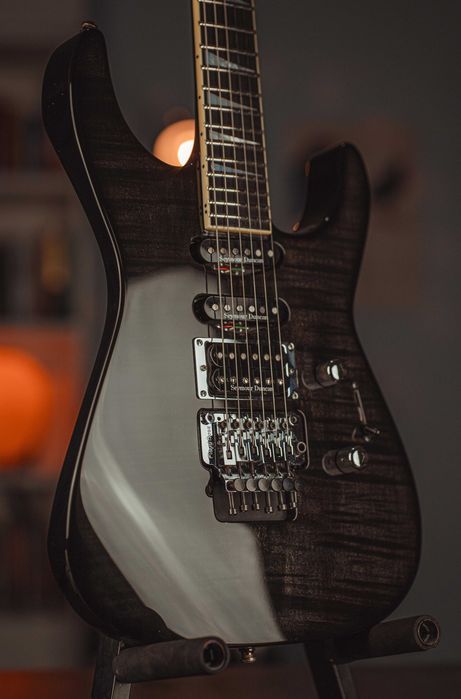 Jackson Soloist USA SL1 SL-I 2006 - Trans Black Gitara