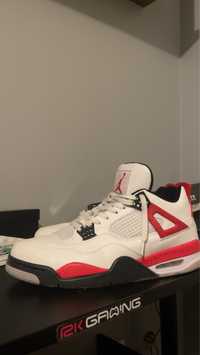 Jordan 4 Red cement