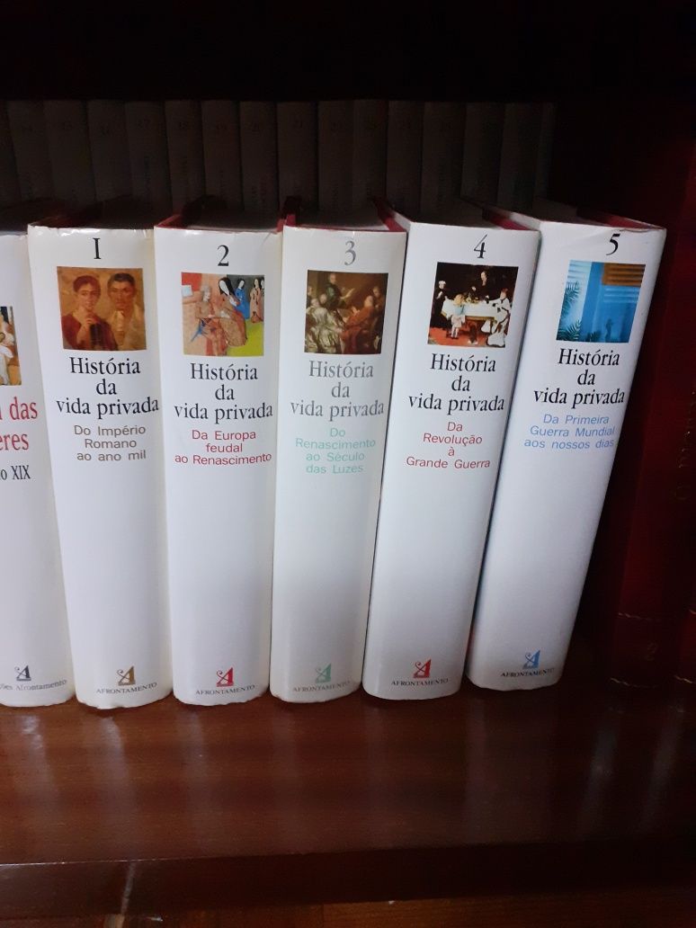 História da vida privada 5 vol.