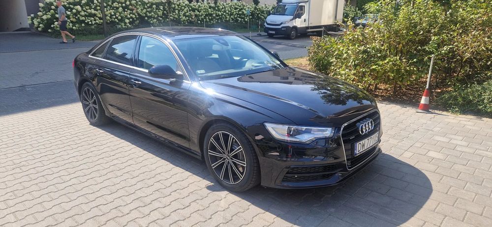 Audi A6 Limousine Audi A6 2013 3.0 Benzyna Quatro Automat S-Line Jasna Skóra Moc 475 KM