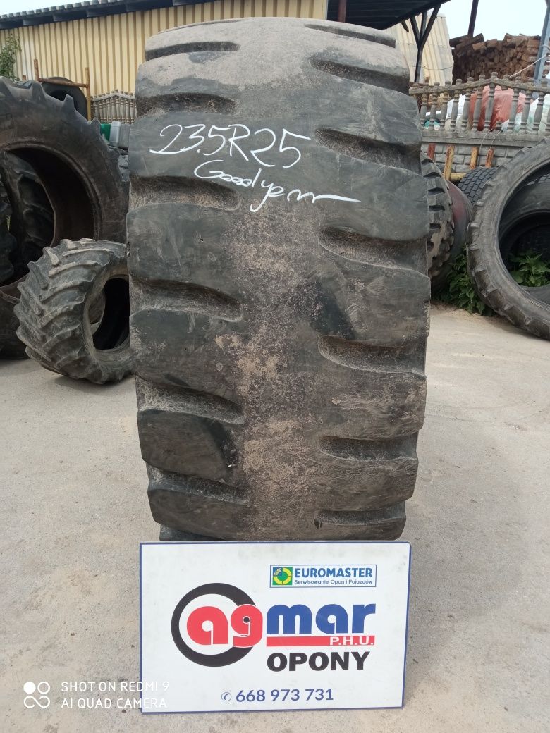 23.5R25 Goodyear opona używana przemysłowa