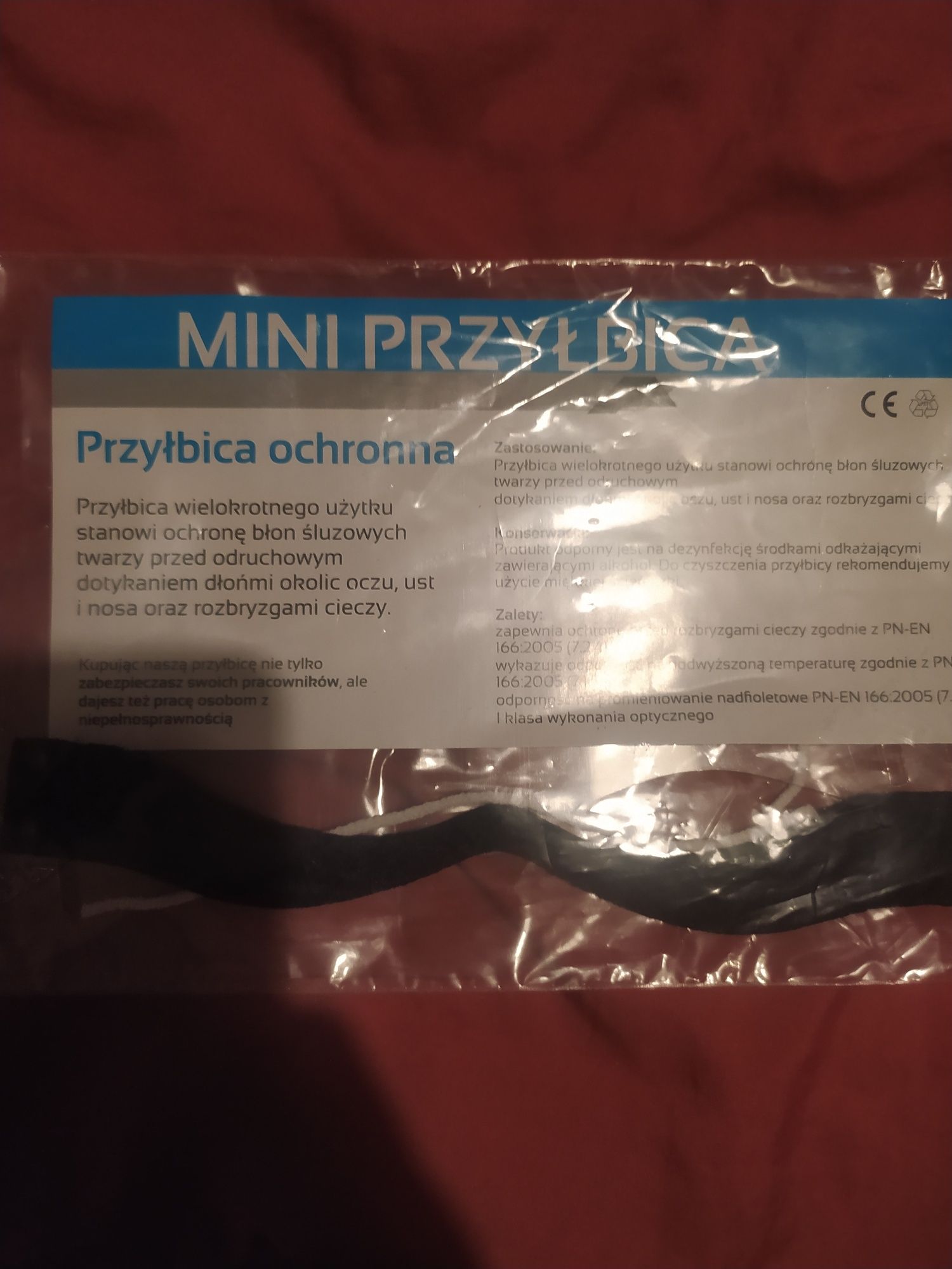 Mini przyłbica Polski produkt