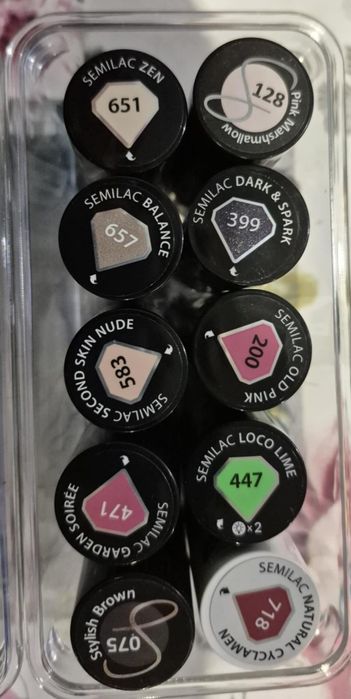 Lakiery hybrydowe 5zl tylko sztuka