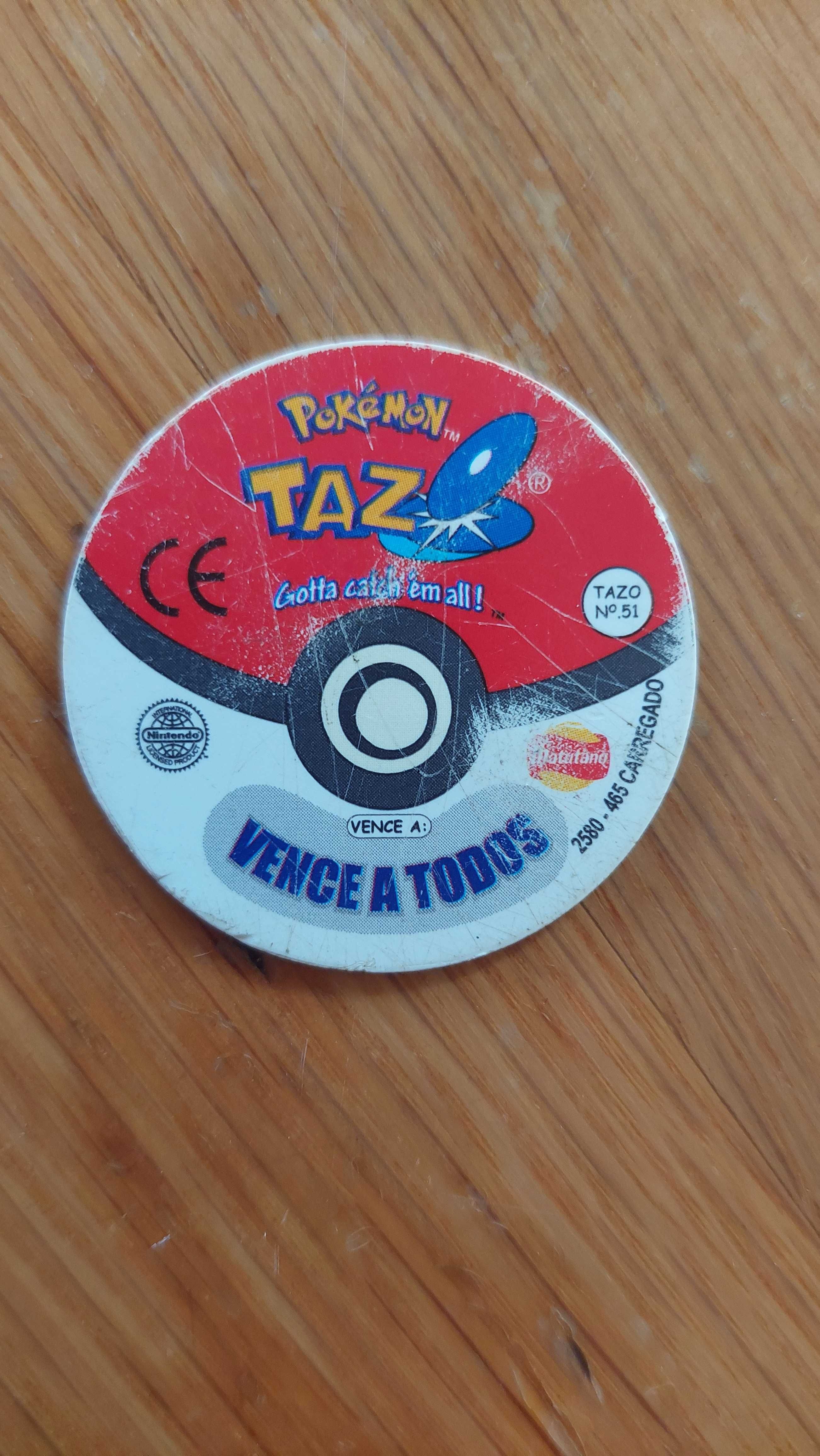 tazo pokémon - ash