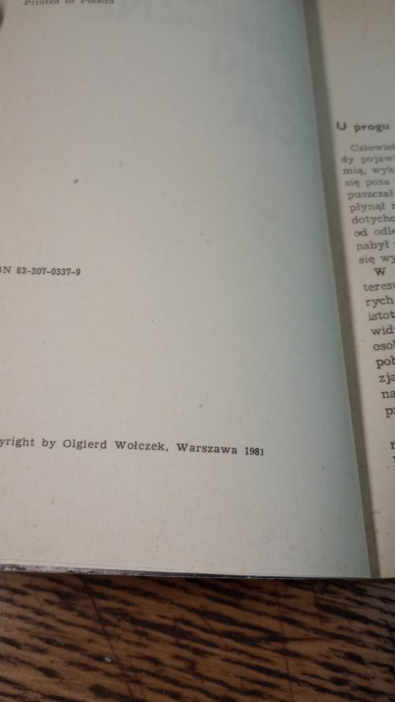 Kosmiczne szlaki życia. Olgierd Wołczek
