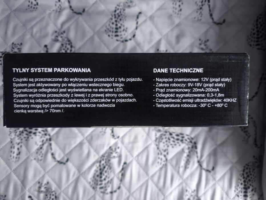 Czujniki parkowania (nowe polskie)