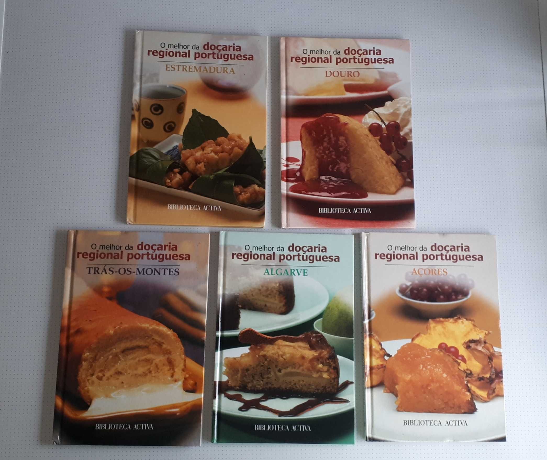 Livros de Doçaria  e Gastronomia