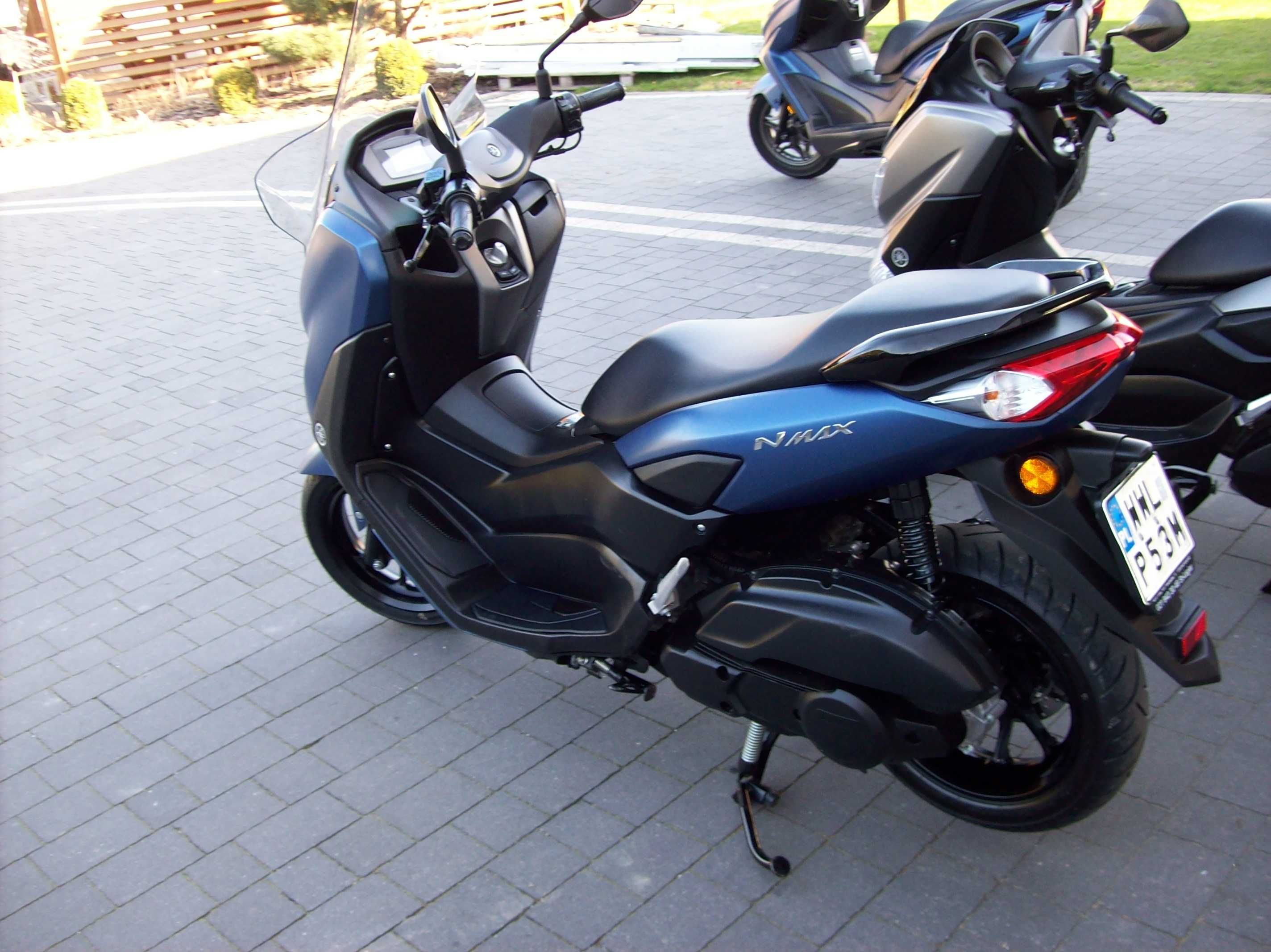 Yamaha N-max 125 ABS kontrola trakcji start&stop szyba akcesoryjna