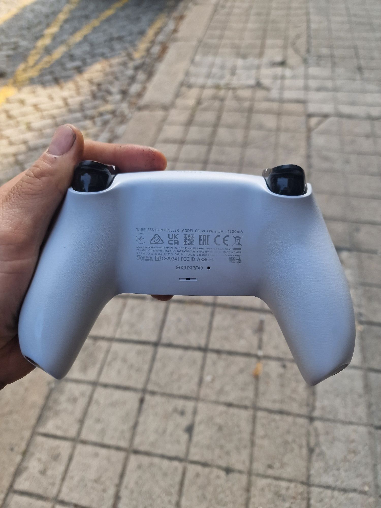 Comando dualsense branco ps5