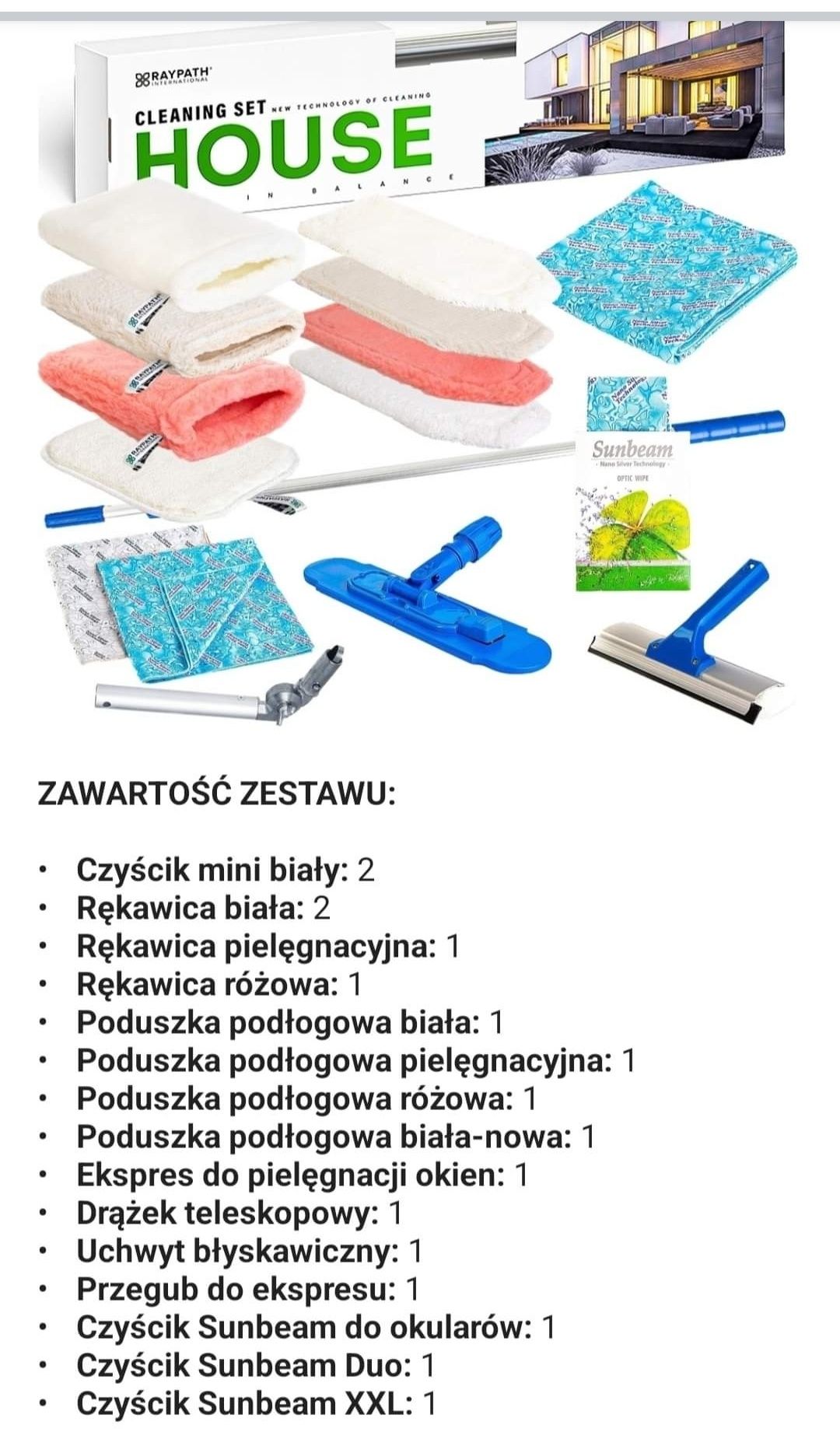 Zestaw do sprzątania Raypath