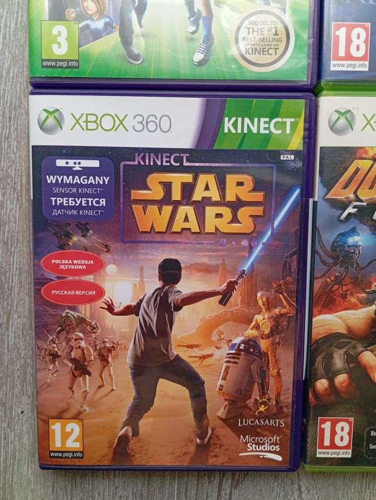 Gry Xbox 360 Star Wars, Kinect Sport 2, Duke Nukem, Resident Evil