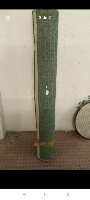 Carpete verde IKEA