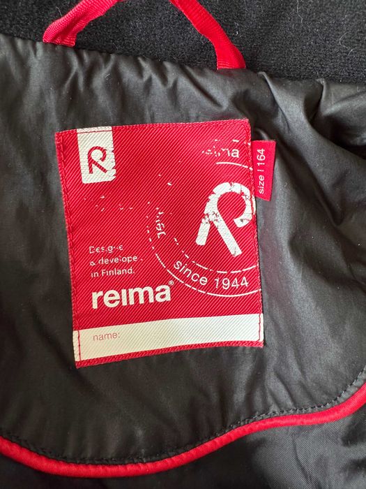 Reima Satu 164 зимове пальто куртка пух чорне