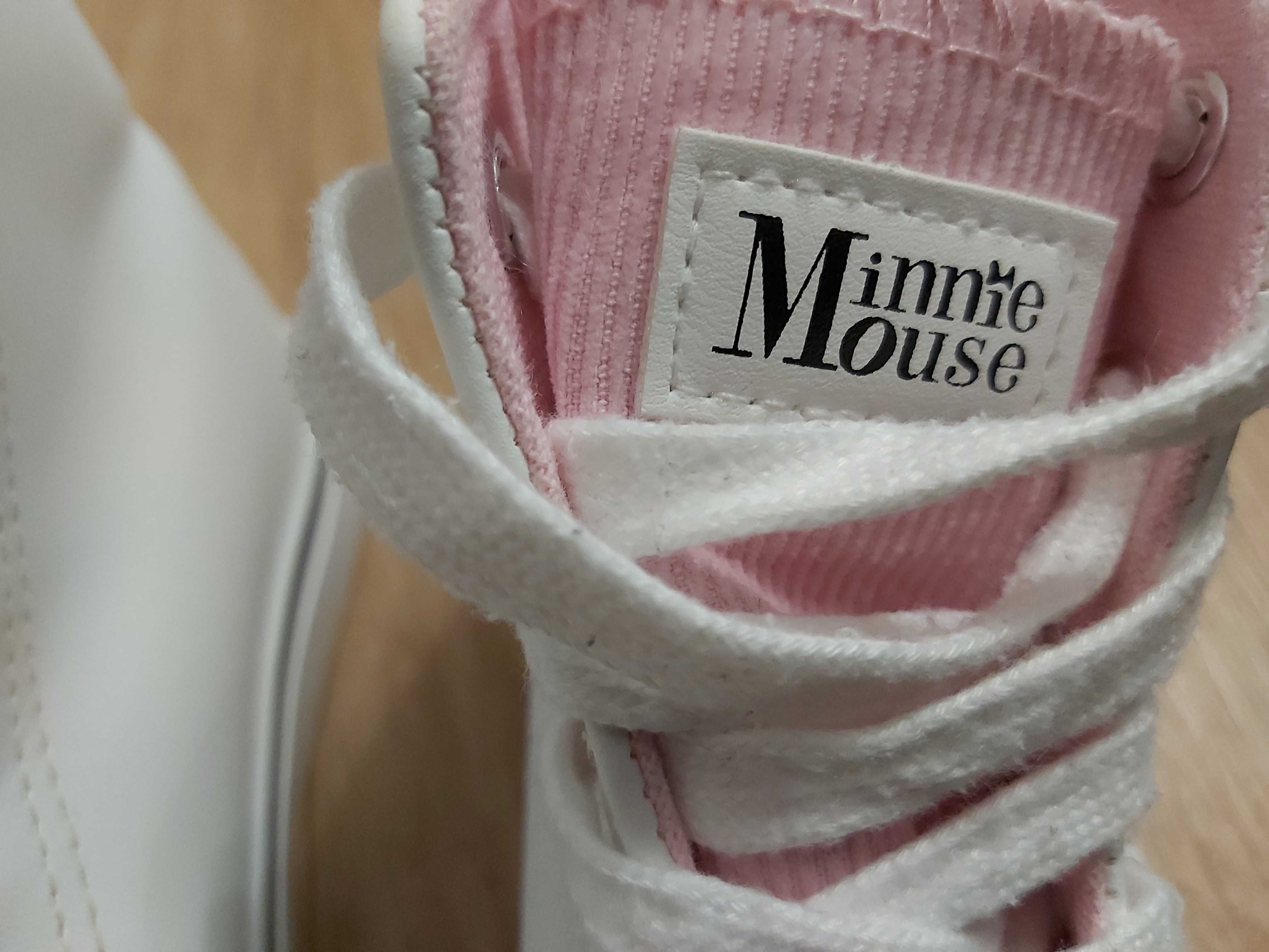 Buty buciki trampki tenisowki Minnie Mouse 28