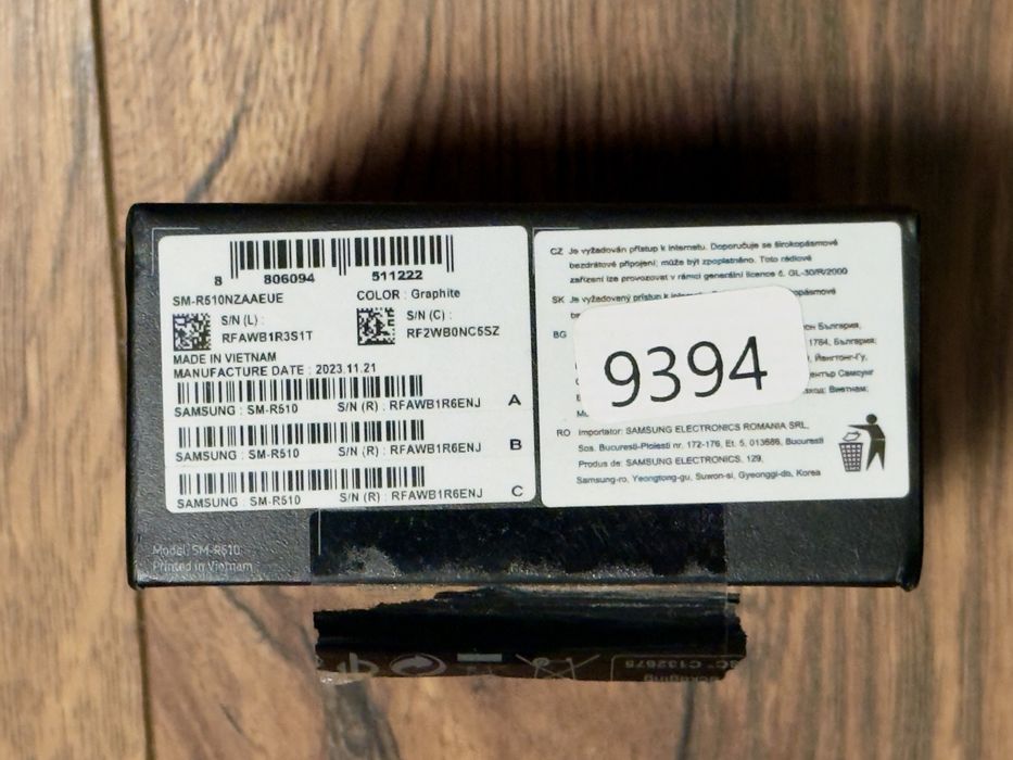 Samsung Galaxy Buds 2 Pro SM-R510 Grafitowe