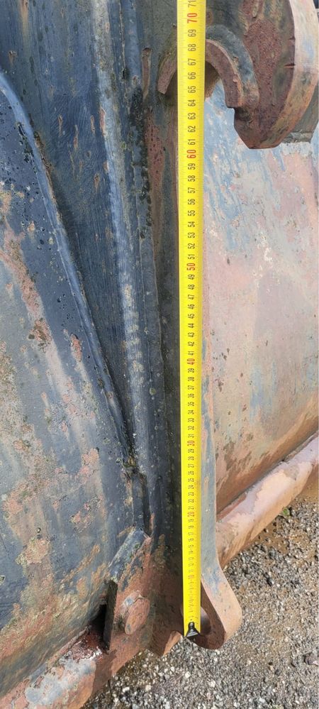 Łyżka krokodyl do ładowarki 250 cm duzy BM volvo L50 L70 L90 liebehrr