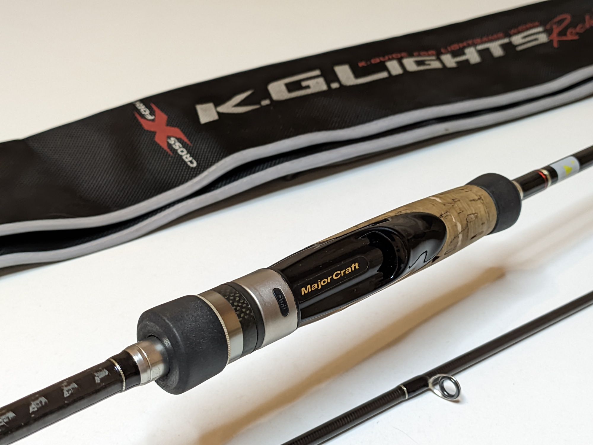 Спінінг Major Craft K.G.Lights KGL-T802M Rockfish (240 см, 0,5-7 г).)