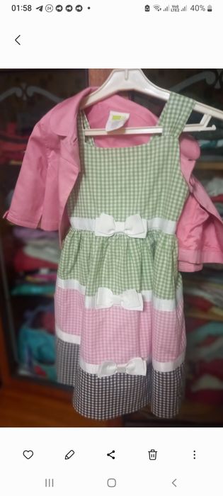 Комплект- костюм: жакет и сарафан нарядный