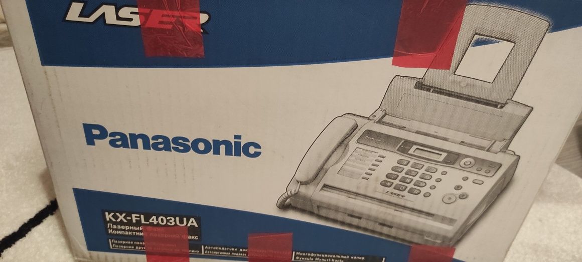 Лазерний факс panasonic KX-FL403UA