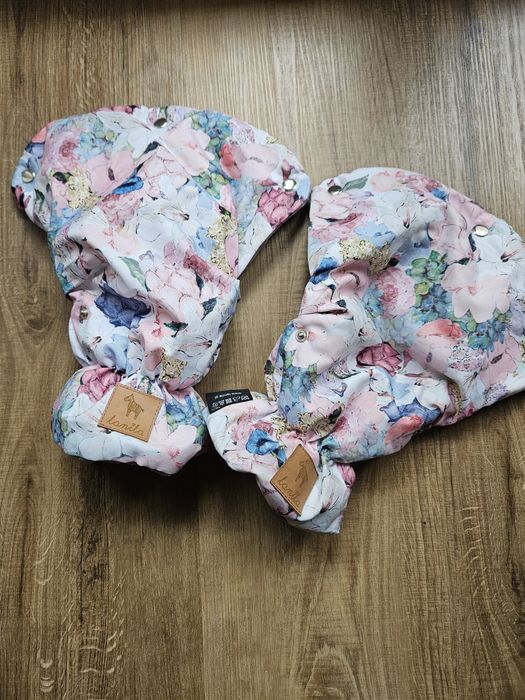 Rękawice do wózka Lanila Grey lucy bloom