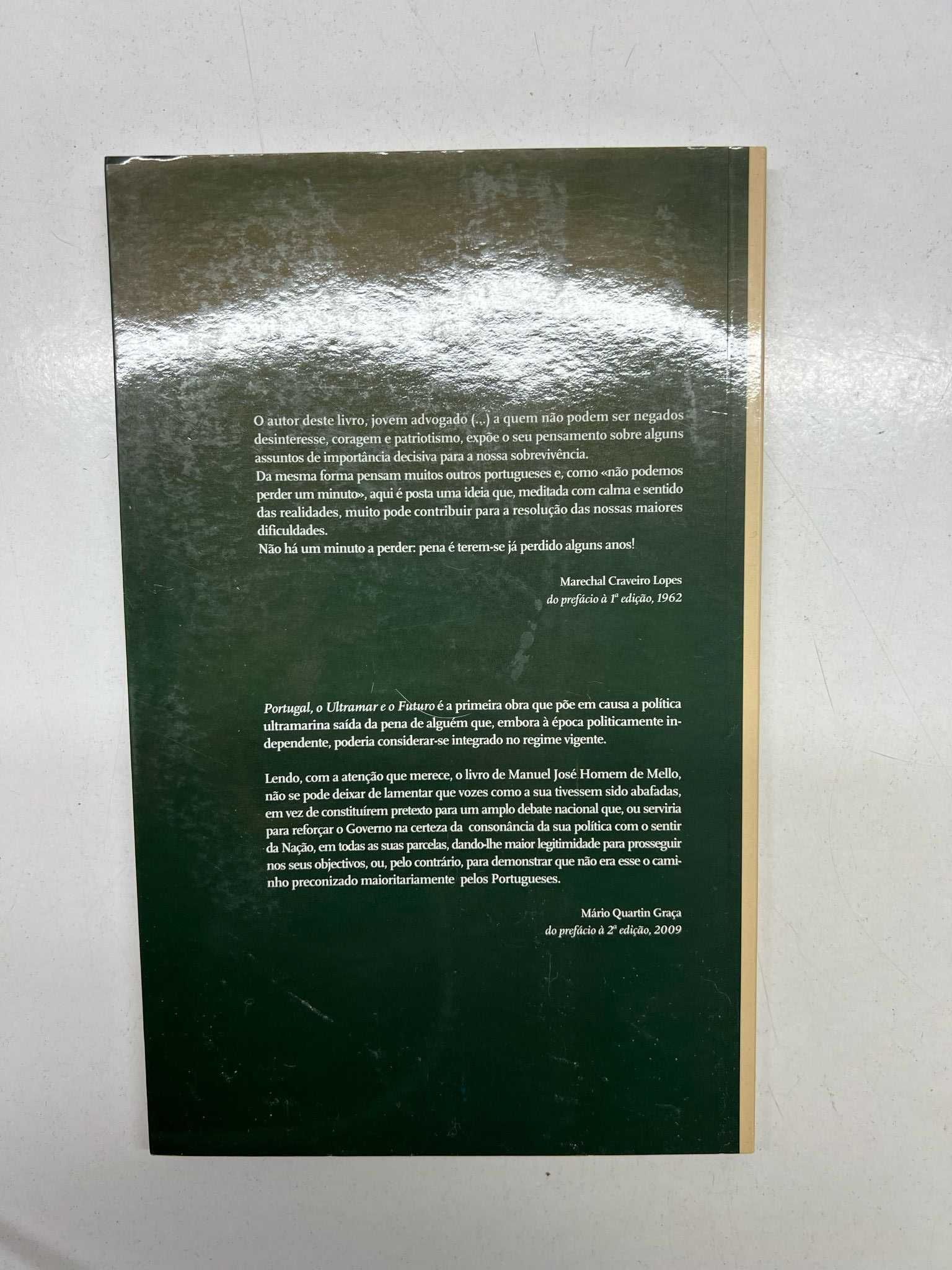Livro - Textos Escolhidos Vol. I - Portugal, o Ultramar e o Futuro