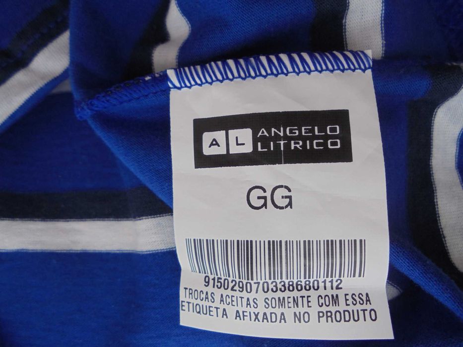 T-shirt de homem as riscas linda