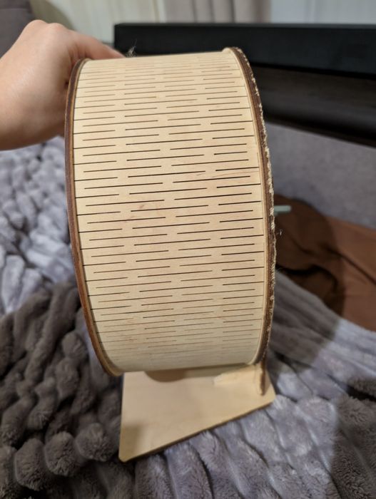 Колесо деревянное для хомяка на подшипниках