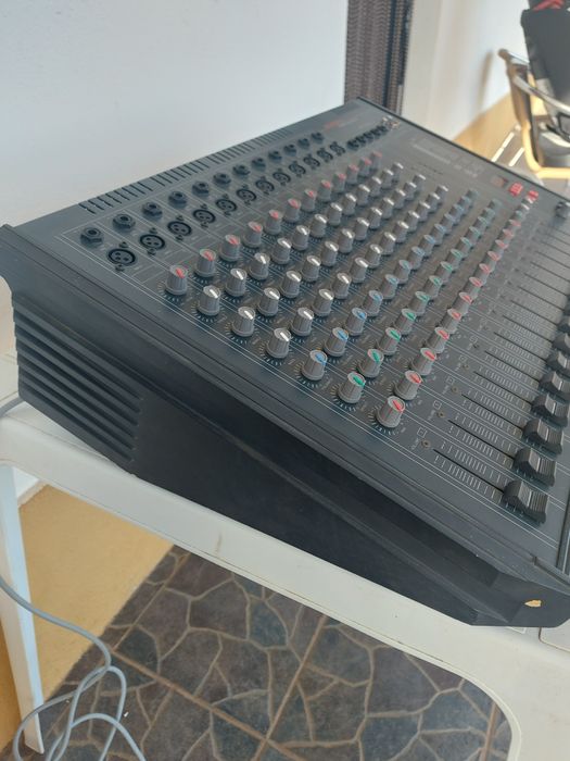 Mesa de mistura e colunas