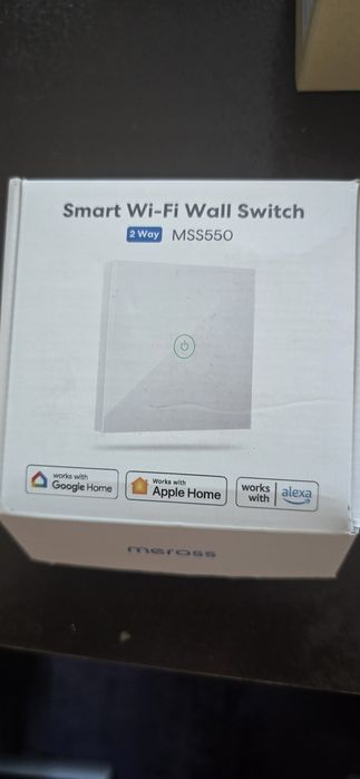 Przełącznik ścienny Smart wi-fi  Mss550
