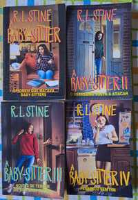 Livros "A Baby- Sitter" de R. L. Stine