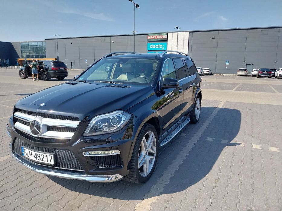 Mercedes-Benz GL 2 właściciel, polski salon, wersja AMG 310KM Brabus, bezwypadkowy