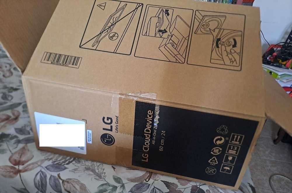 Monitor LG de 24 polegadas