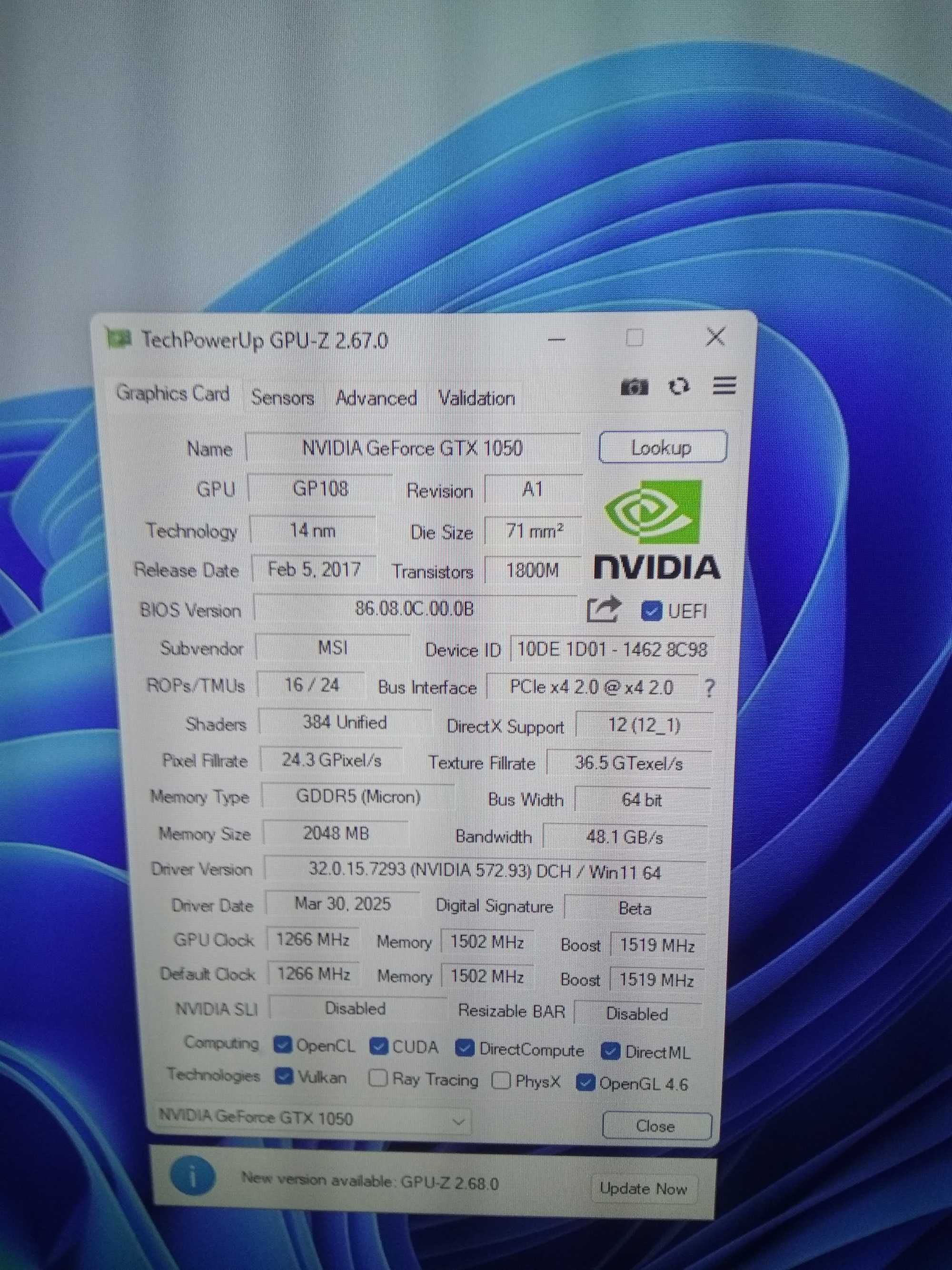 Игровой ПК i3, ddr3 12gb, gtx1050 компактный