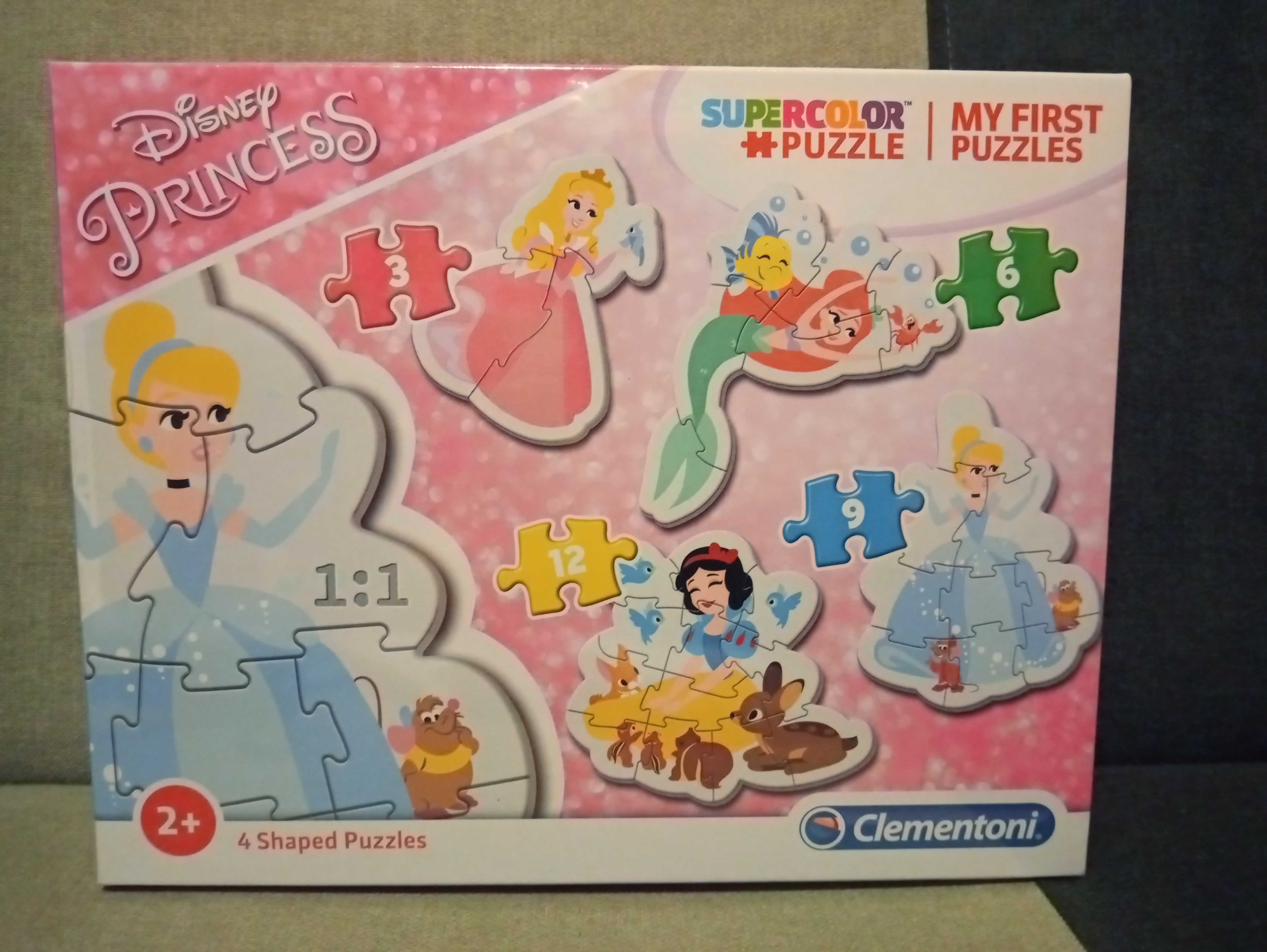 Puzzle Princess duże elementy 2+