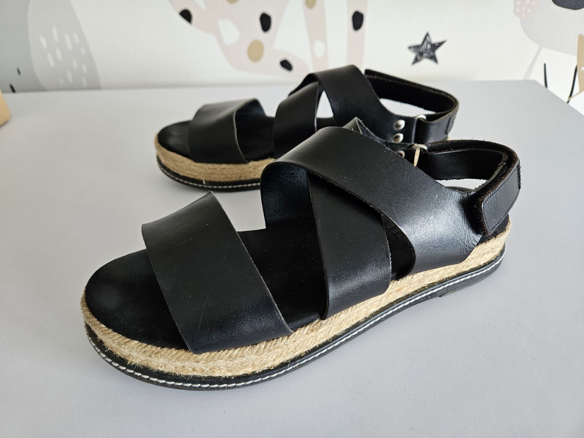 Sandałki espadryle Shabbies Amsterdam r.39