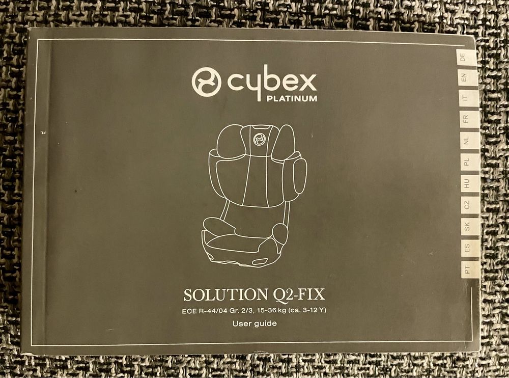 Cadeira Cybex Solution Q2-fix