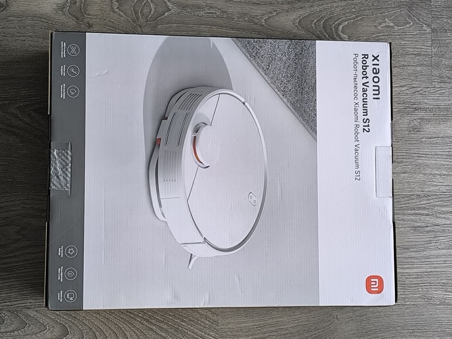 Робот-Пилосос Xiaomi Robot Vacuum S12, оригінал, новий.