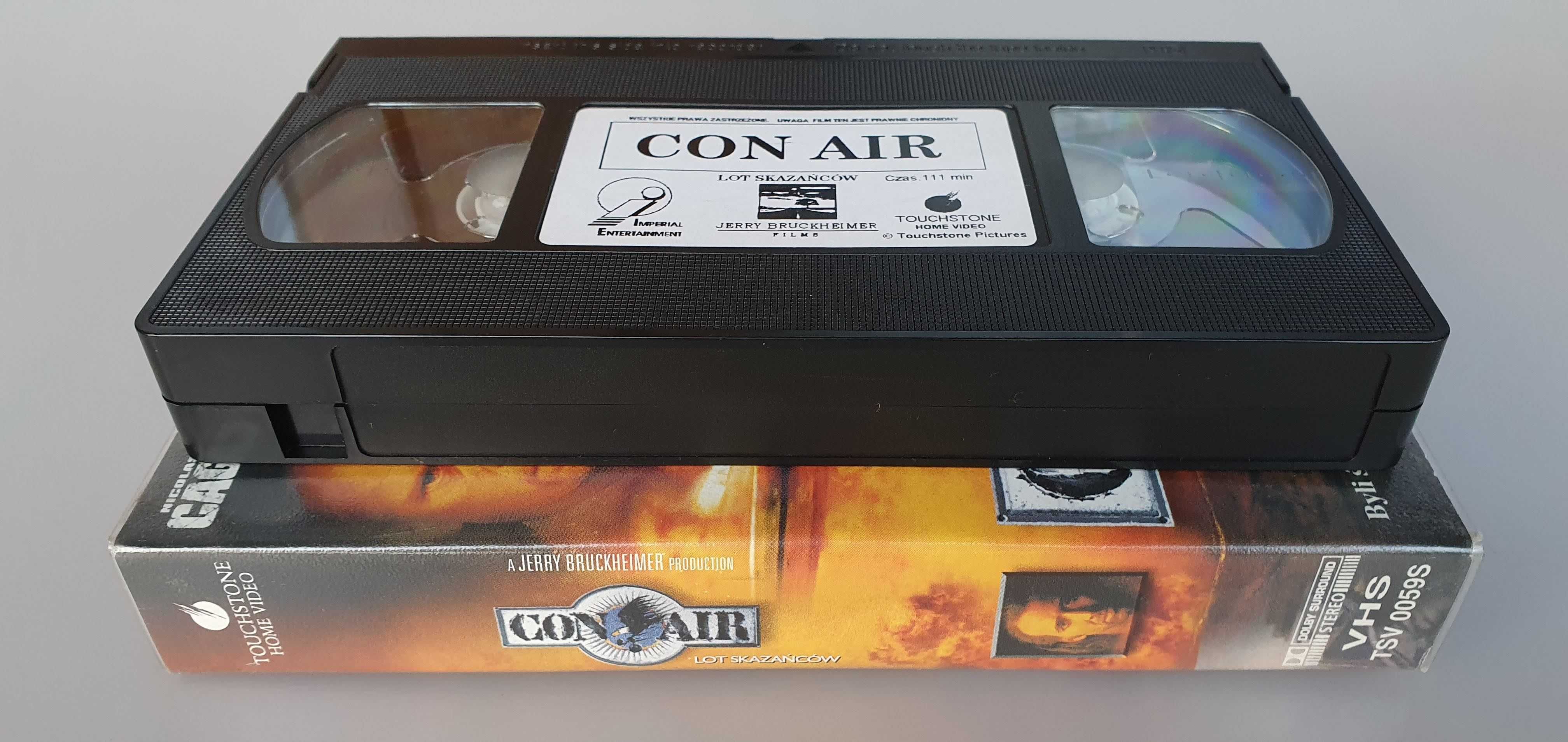 Kaseta wideo VHS - Con Air - lot skazańców (1997)