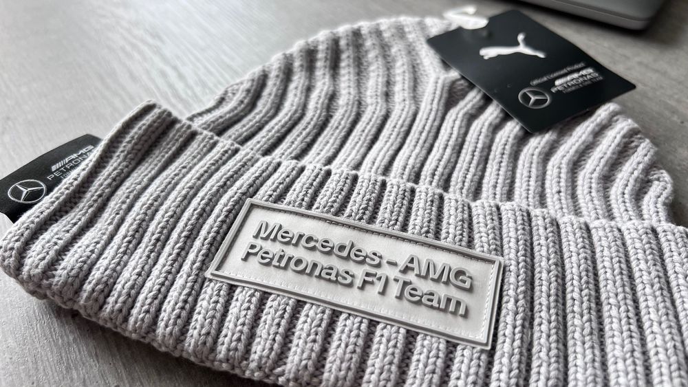 Шапка бини Puma Mercedes-AMG Petronas F1 Statement Beanie