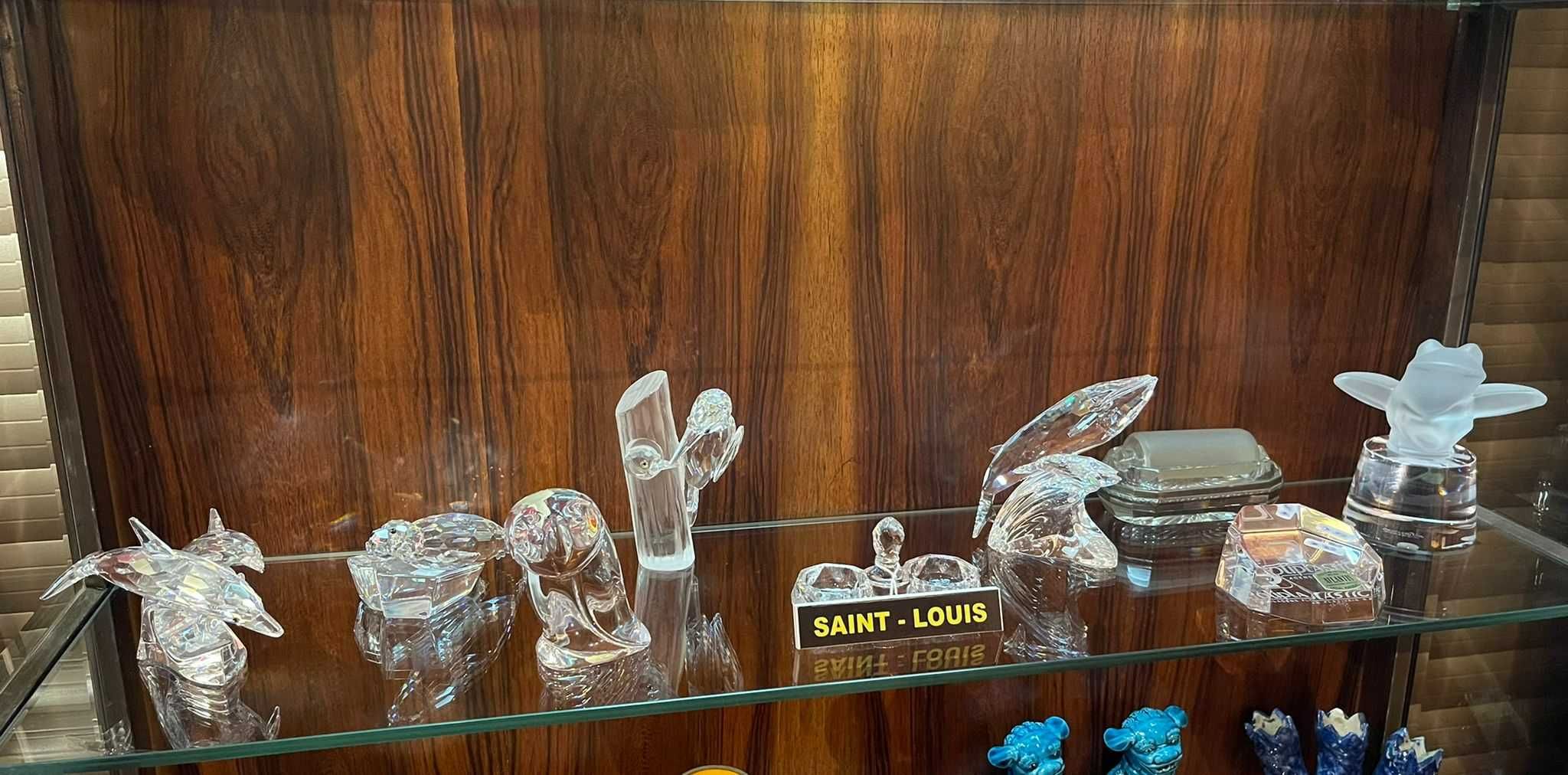 Cristais: Baccarat, St. Louis, Swarovski, Atlantis...