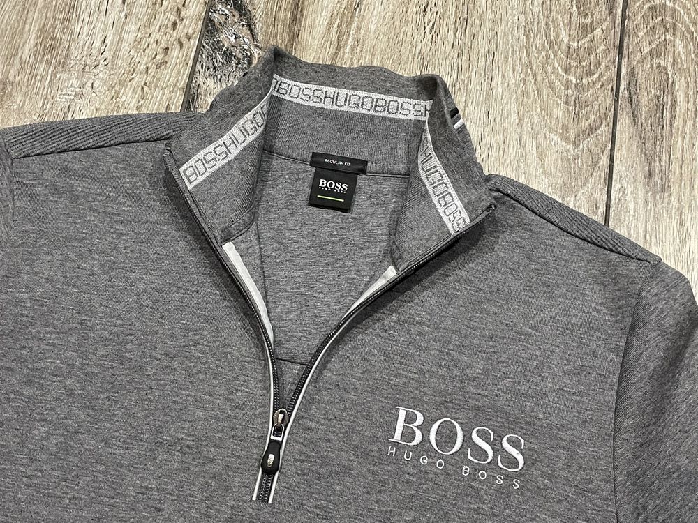 Męska Bluza HUGO BOSS Green roz L stan Bardzo dobry