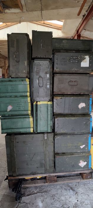 Skrzynia wojskowa drewniana Pancer 1