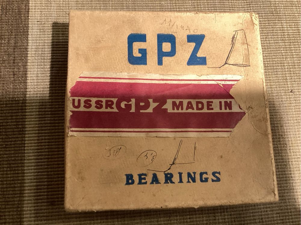 ROLAMENTO cónico gigante produzido na antiga URSS. CAIXA original