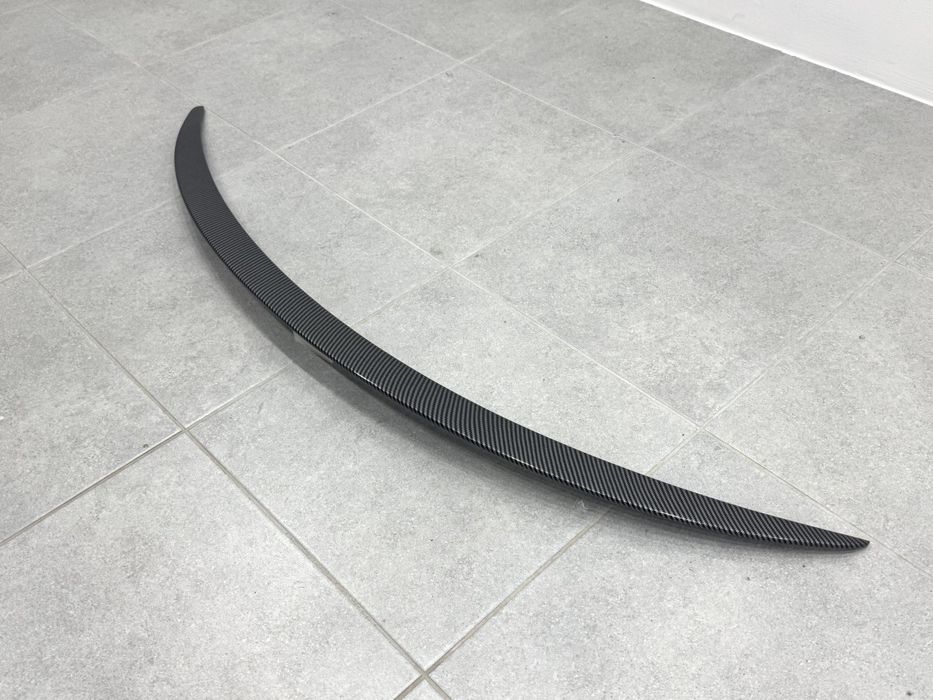 Спойлер ліп для Tesla Model Y 2020-2024 ABS пластик, колір карбон