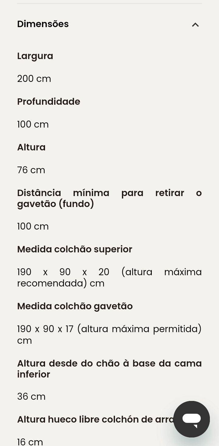 Cama com gaveta Kenay Home como nova!
