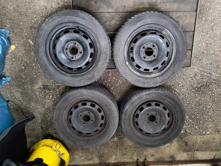 Felgi stalowe 5x100 VAG wielosezon 165/70 R14, 4x108 Ford 185/60 R14