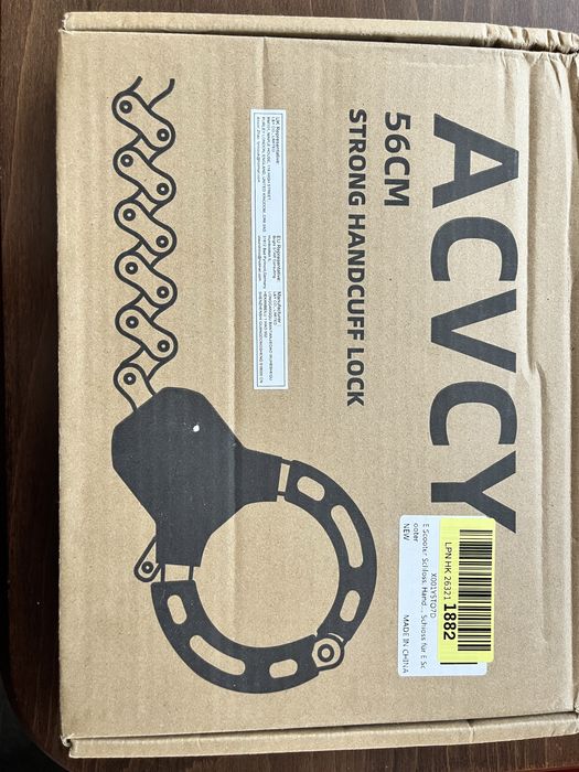 ACVCY 56cm Strong Handcuff Lock – blokada rower / hulajnoga