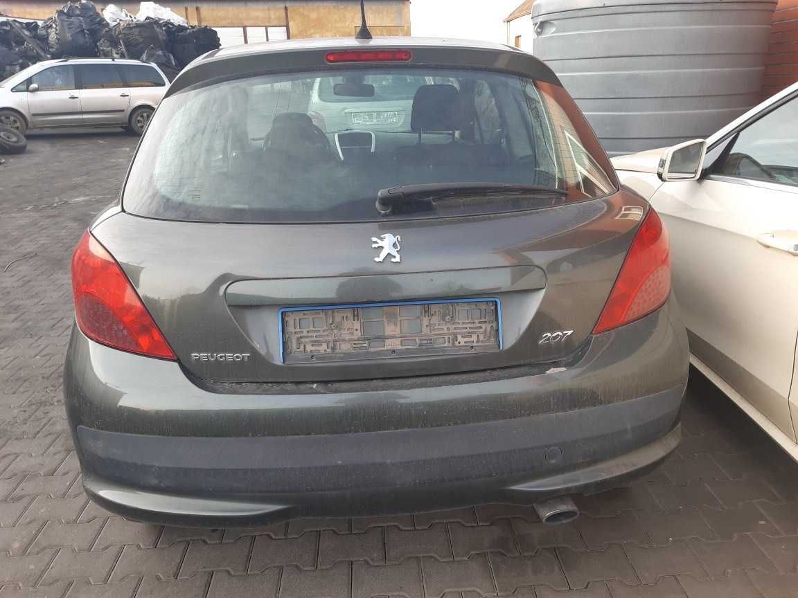 Peugeot 207 lift Lampy zderzak tył maska błotniki klapa drzwi Kod KZQC