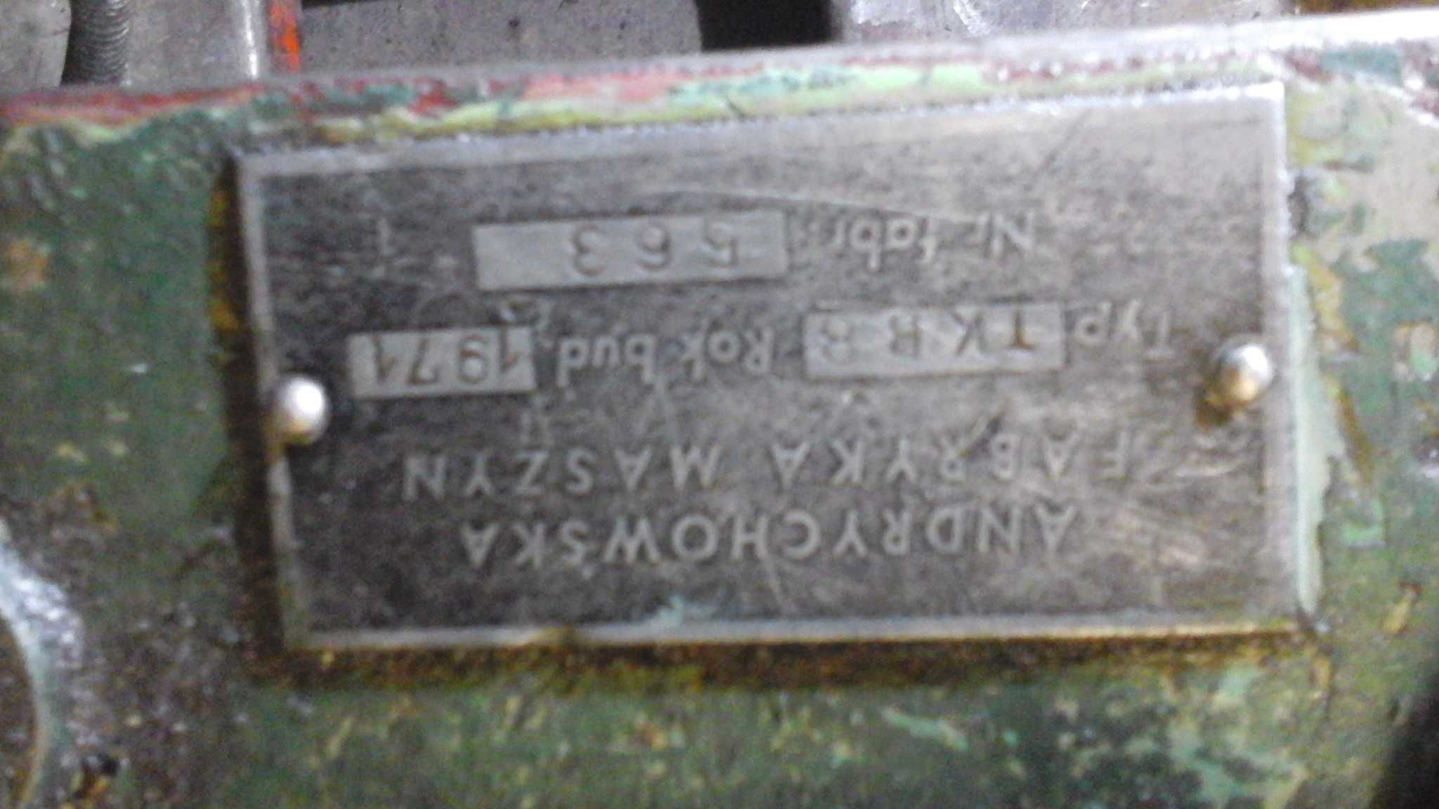 Kopiał hydrauliczny TKB 8 do tokarki