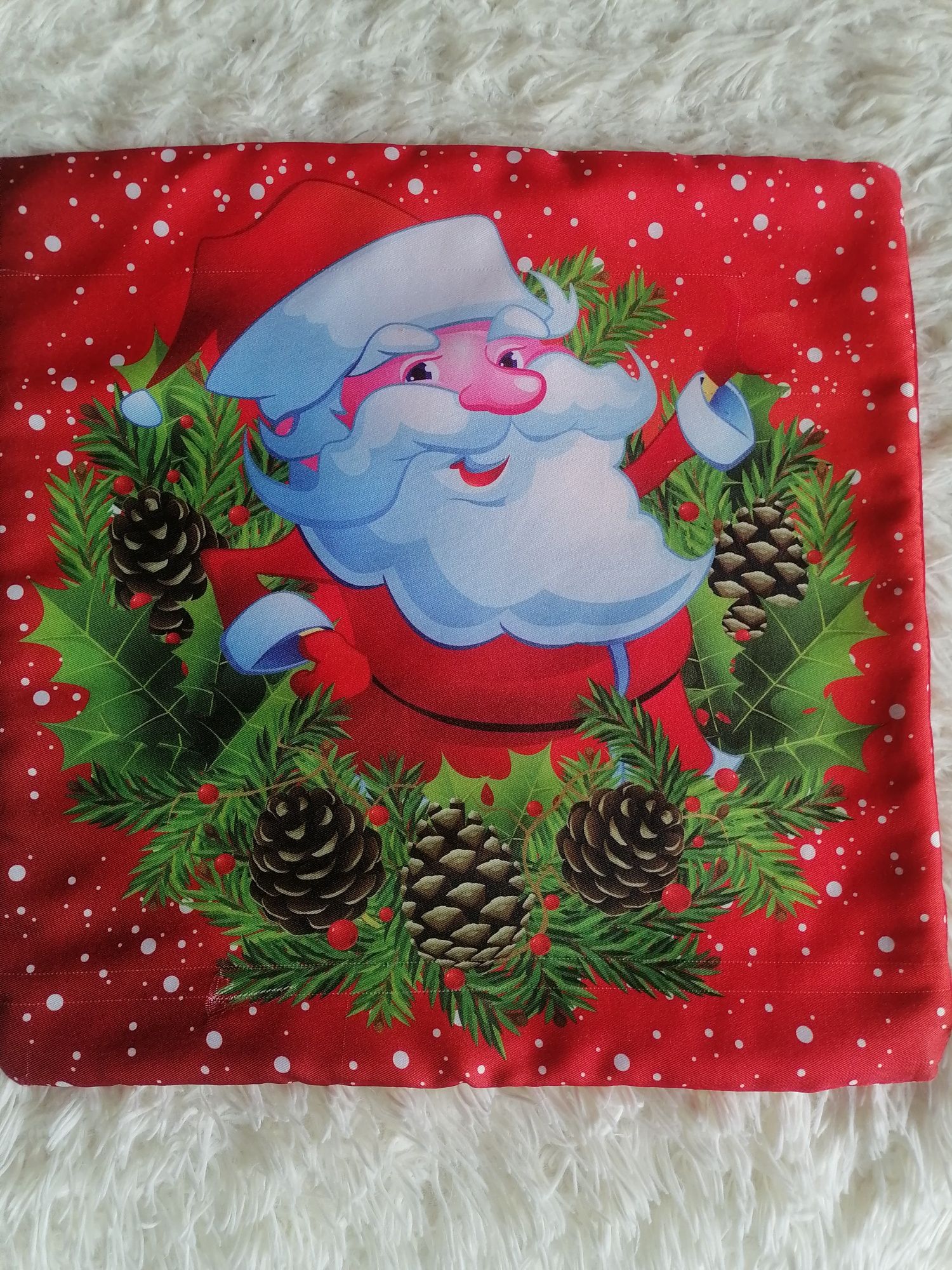 Poszewka Mikołaj 40x40